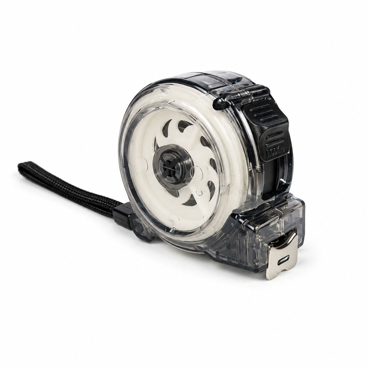 GIBOR GIB-TM-PRO-DL-004 transparent case double-lock tape measure