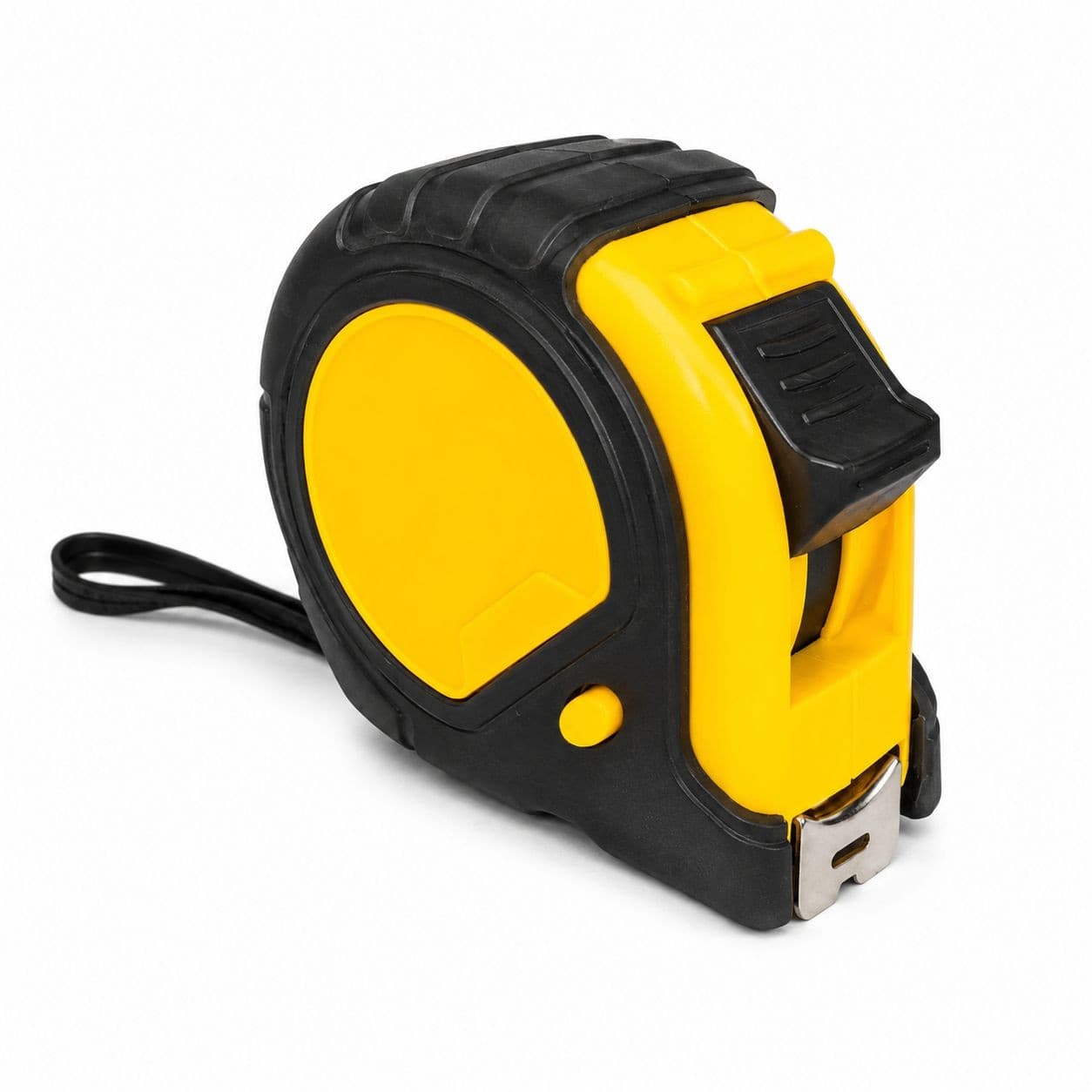 GIBOR GIB-TM-PRO-TL-001 Yellow-black triple-lock rubber tape measure